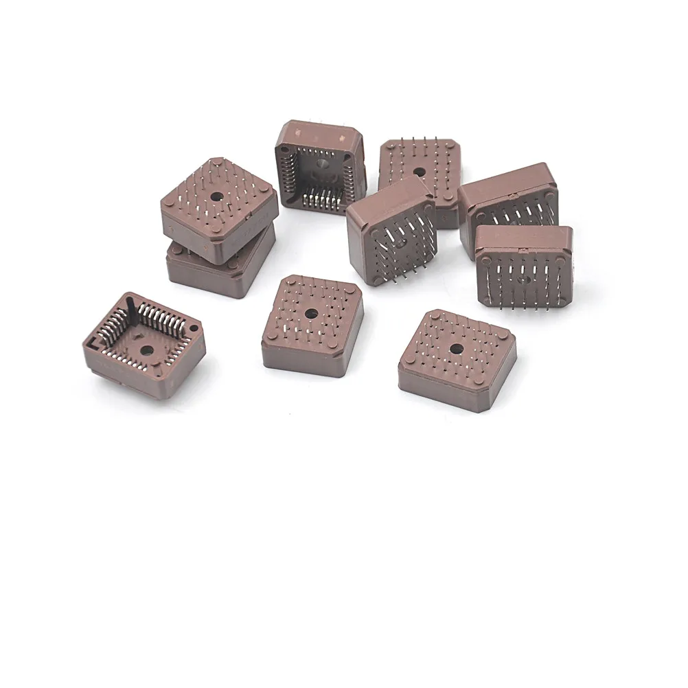 10 PCS Square PLCC32 32Pins DIP IC Socket Adapter PLCC Converter Chip Block PLCC Socket IC Four-seat
10 PCS Square PLCC32 32Pins DIP IC Socket Adapter PLCC Converter Chip Block PLCC Socket IC Four-seat