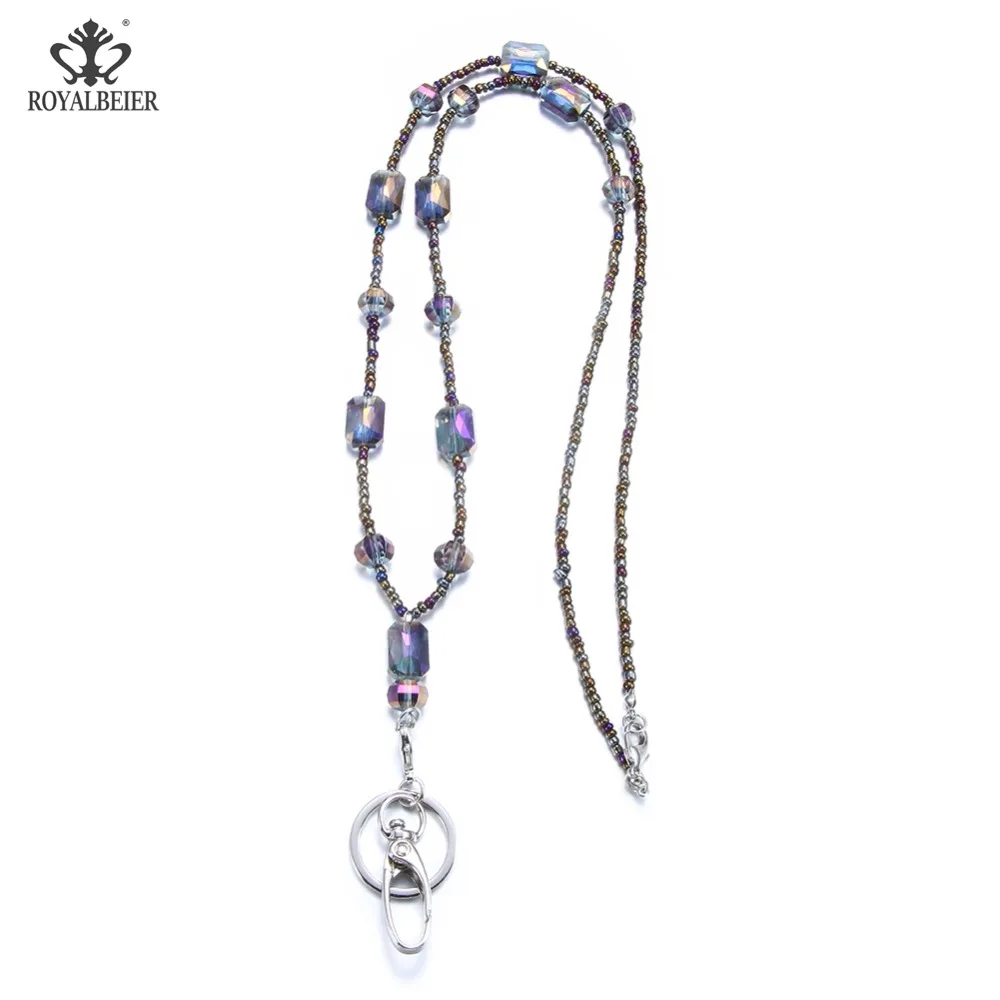 RoyalBeiery Beads Long Necklace Versatile Polycrystalline Feminine Pendant Multicolor Necklace Fit Office Work Lanyard ID Card
RoyalBeiery Beads Long Necklace Versatile Polycrystalline Feminine Pendant Multicolor Necklace Fit Office Work Lanyard ID Card