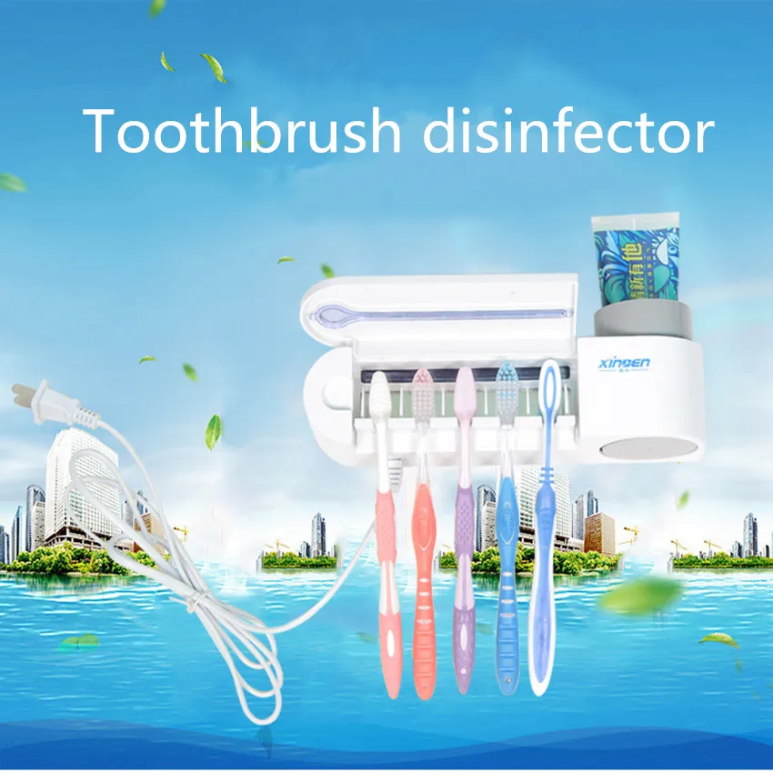 New Creative Automatic Ultraviolet Toothbrush Disinfection Sterilizer Dryer Portable Sucker Toothbrush Cleaner
New Creative Automatic Ultraviolet Toothbrush Disinfection Sterilizer Dryer Portable Sucker Toothbrush Cleaner