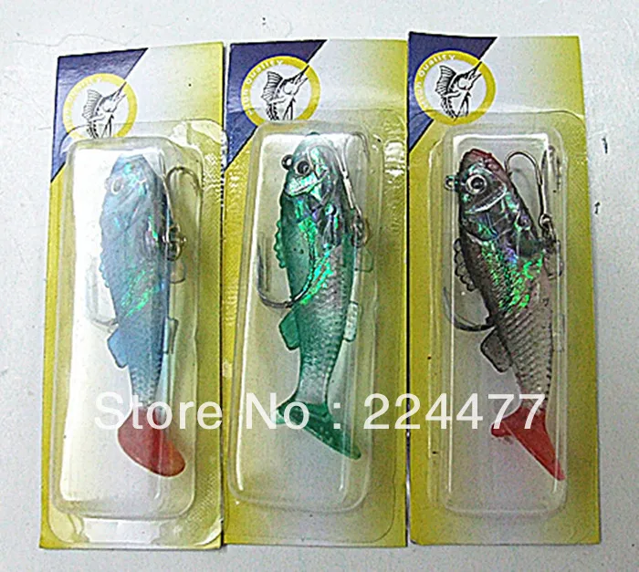 5.5cm/9g Soft Bait Fishing Lure Minnow Fish Shape Soft Bait Fishing Tackle Two Hook Multiple color choices
5.5cm/9g Soft Bait Fishing Lure Minnow Fish Shape Soft Bait Fishing Tackle Two Hook Multiple color choices