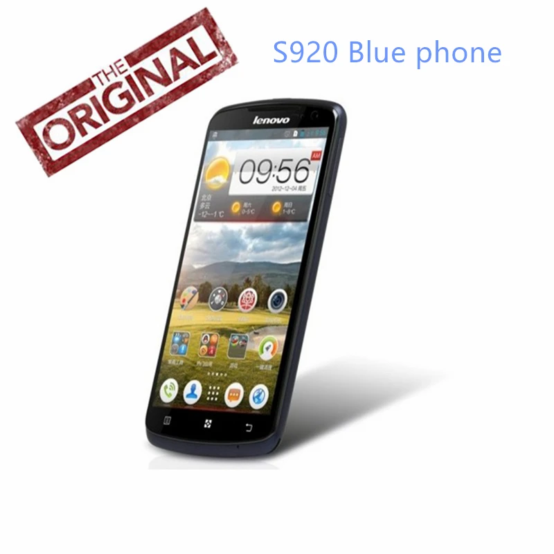 Оригинальный Новый lenovo S920 мобильный телефон 3G 5 3 дюйма ips MTK6589 4 ядра 1 2 ГГц Android Dual