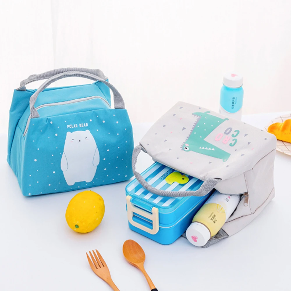 Cartoon Cute Lunch Bag Portable Thermal Insulated Lunch Box Tote Cooler Bag Pouch Lunch Container School Food Storage Bags
Cartoon Cute Lunch Bag Portable Thermal Insulated Lunch Box Tote Cooler Bag Pouch Lunch Container School Food Storage Bags