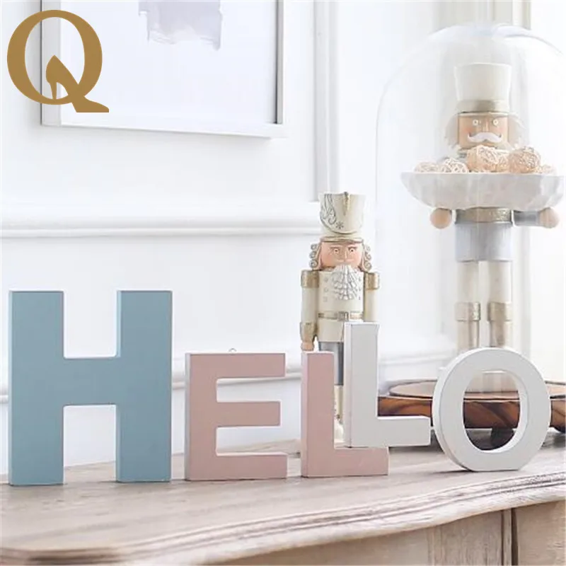 2017 the latest home accessories 10cmA to Z a variety of colors of letters creative Wooden Letters Family Wedding movie letters
2017 the latest home accessories 10cmA to Z a variety of colors of letters creative Wooden Letters Family Wedding movie letters