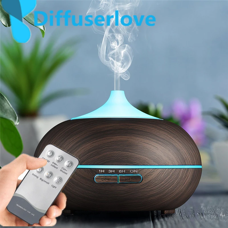 Увлажнитель воздуха Diffuserlove 300 мл ультразвуковой с ароматическим эфирным маслом