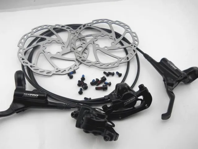 MTB велосипед Гидравлический тормозной комплект tektro HD M290/HD M300 дисковый тормоз 750/1350