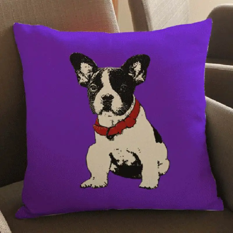Animal Printed Cushion Home Decoration Cute Dog Pattern Linen Cotton Cushion Cover Pillow Case On Sofa Car Chair Bedroom
Animal Printed Cushion Home Decoration Cute Dog Pattern Linen Cotton Cushion Cover Pillow Case On Sofa Car Chair Bedroom