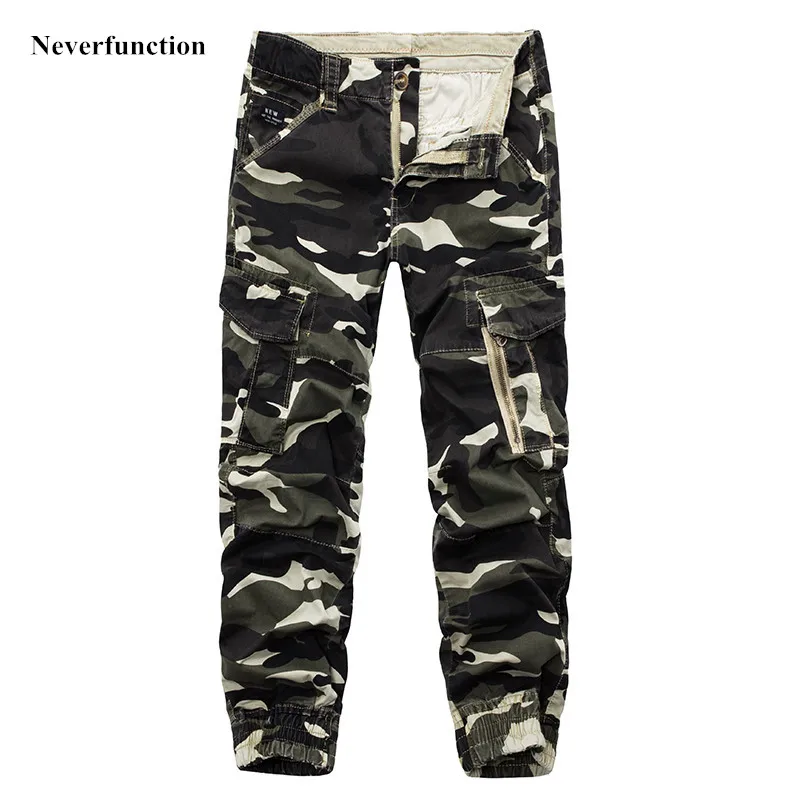 High quality Military Multi pocket men Camouflage Cargo Pants Casual Cotton Mens Straight fashion Tactical Trousers Overalls
High quality Military Multi pocket men Camouflage Cargo Pants Casual Cotton Mens Straight fashion Tactical Trousers Overalls