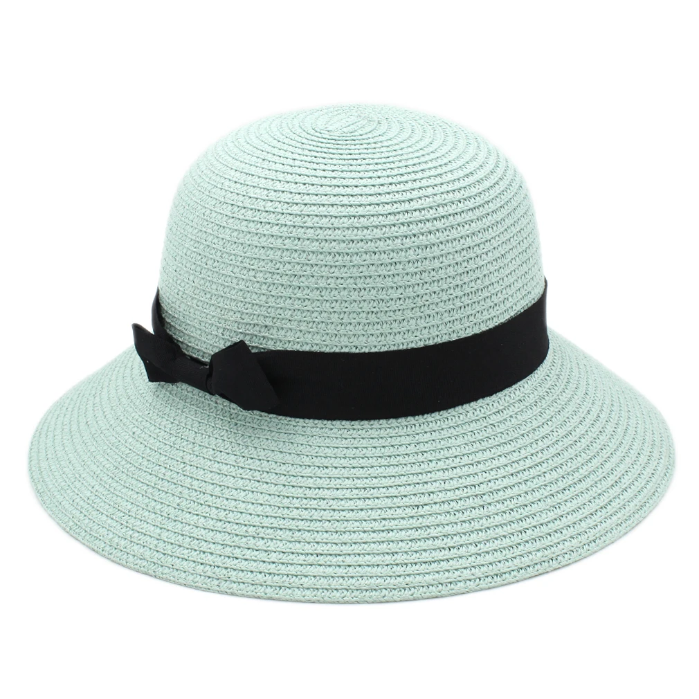 Mistdawn Fashion Floppy Foldable Ladies Women Straw Beach Sun Summer Cloche Hat Bowler Cap Black Ribbon
Mistdawn Fashion Floppy Foldable Ladies Women Straw Beach Sun Summer Cloche Hat Bowler Cap Black Ribbon