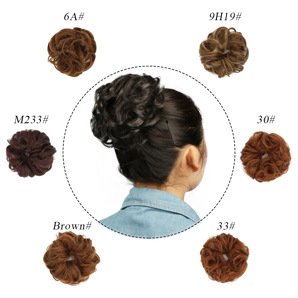 Free Beauty Curly Chignon Women Synthetic Hair Bun Extensions Rubber Band 613# Blonde Hair Buns Heat Resistant Fiber GS-Q5
Free Beauty Curly Chignon Women Synthetic Hair Bun Extensions Rubber Band 613# Blonde Hair Buns Heat Resistant Fiber GS-Q5