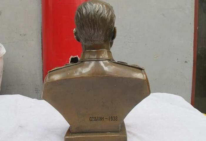 Оптовая фабрика бронзовая медная художественная статуя Сталина Иосифа | Дом и