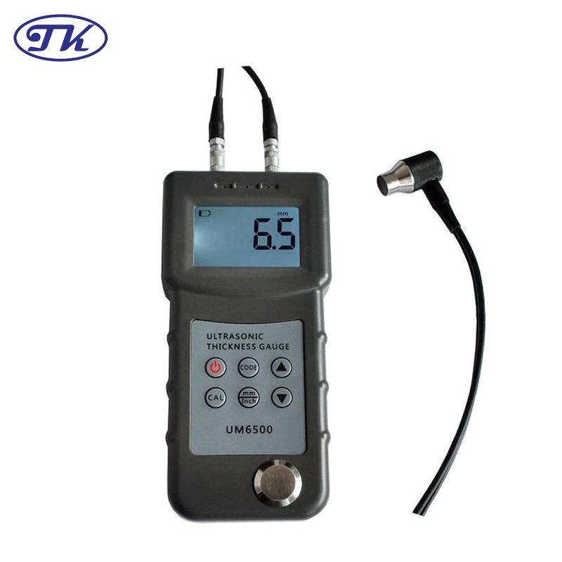 Ultrasonic Thickness Gages Meter Tester 1.0-245mm,0.05-8inch (in Steel) 0.1mm UM6500
Ultrasonic Thickness Gages Meter Tester 1.0-245mm,0.05-8inch (in Steel) 0.1mm UM6500
