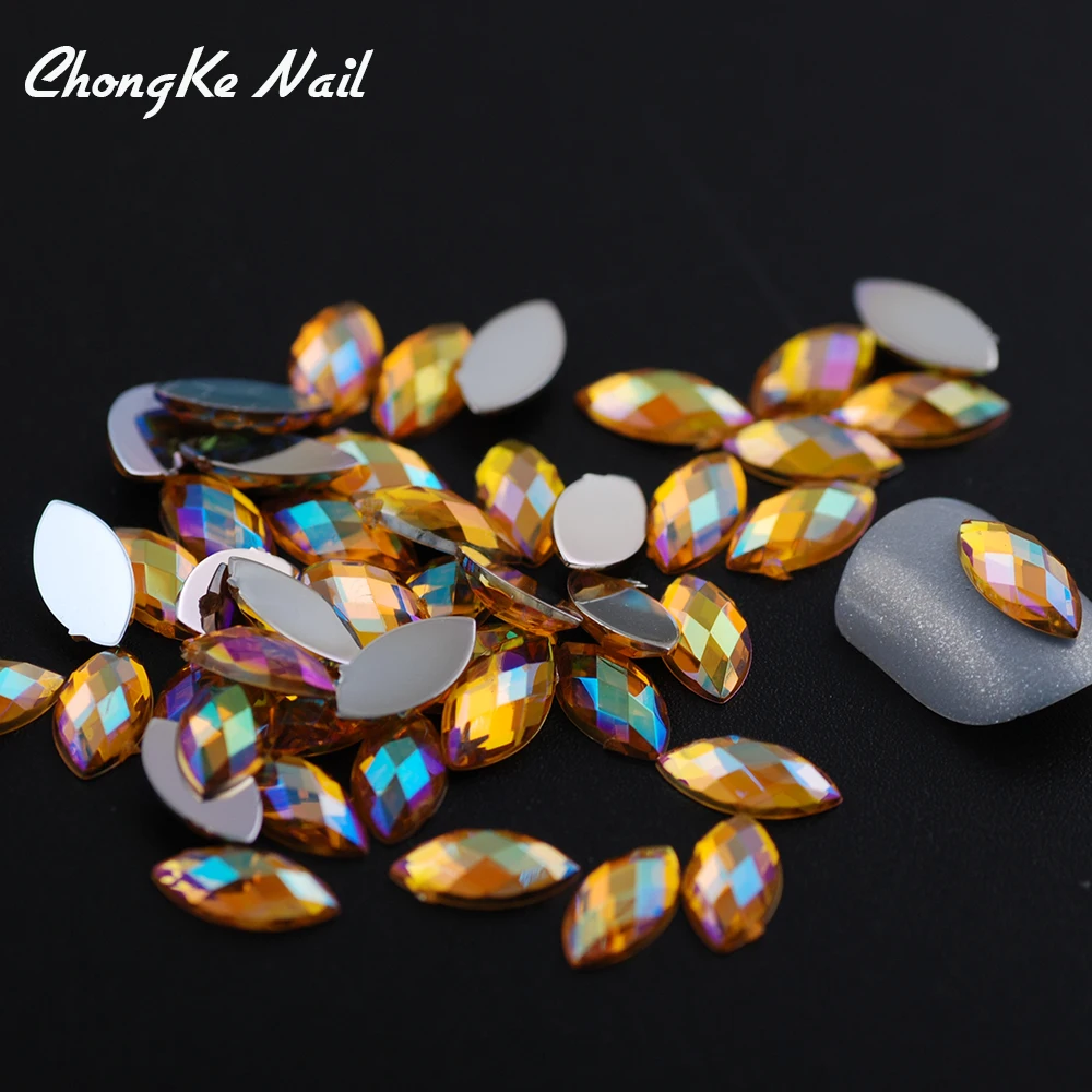 4x8MM 200pcs Holographic Horse Eyes Nail Art Rhinestones Topaz AB Color Marquise Nails Jewelry Accessories Women
4x8MM 200pcs Holographic Horse Eyes Nail Art Rhinestones Topaz AB Color Marquise Nails Jewelry Accessories Women