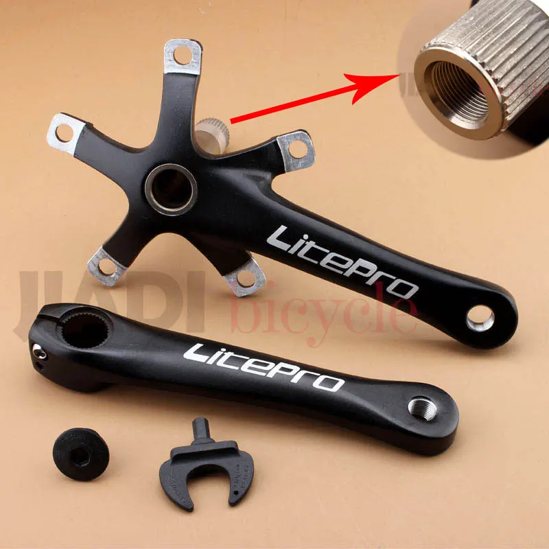 Foldable Bicycle Crank Aluminum Alloy One Type Hollow 5 Claws Crank Lenght 170mm Bicycle Equipment Accessories Bike Parts
Foldable Bicycle Crank Aluminum Alloy One Type Hollow 5 Claws Crank Lenght 170mm Bicycle Equipment Accessories Bike Parts