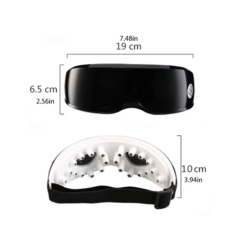 USB Charging Electric Eye Massager Heating Care Vibration Massage Stress Relief Relaxation Eyesight Recovery Eye SPA Device
USB Charging Electric Eye Massager Heating Care Vibration Massage Stress Relief Relaxation Eyesight Recovery Eye SPA Device