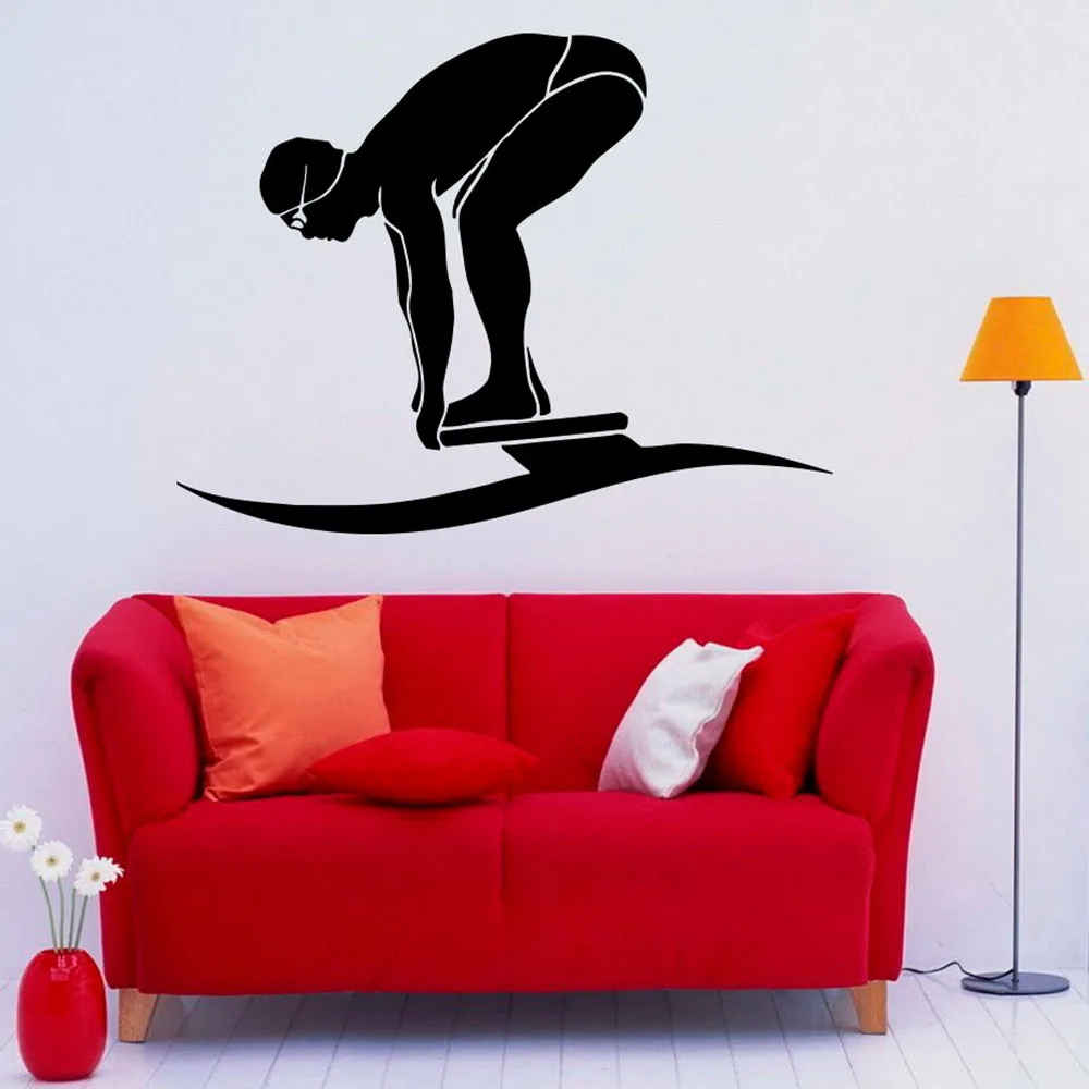 Swimming Wall Decal Sport Bedroom Home Interior Decor Swimmer Vinyl Stickers Water Sports Removable Art Wallpapers G520
Swimming Wall Decal Sport Bedroom Home Interior Decor Swimmer Vinyl Stickers Water Sports Removable Art Wallpapers G520