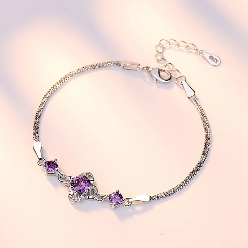 100% 925 sterling silver fashion shiny crystal rose flower ladies`bracelet jewelry women chain link bracelets no fade drop ship
100% 925 sterling silver fashion shiny crystal rose flower ladies`bracelet jewelry women chain link bracelets no fade drop ship