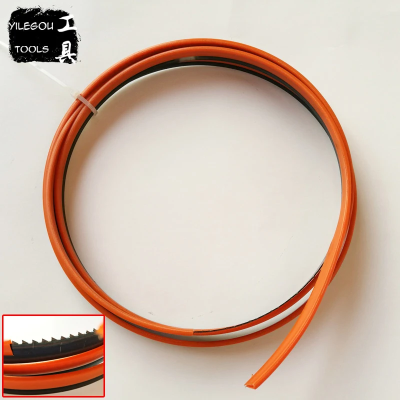 2 Pieces 10" Band Saw Blades For Wood 1790*6*0.65mm*14Tpi Wood Saw Blades Cutting Curve 1790*6*0.65mm*6 Teeth or 8 Teeth
2 Pieces 10" Band Saw Blades For Wood 1790*6*0.65mm*14Tpi Wood Saw Blades Cutting Curve 1790*6*0.65mm*6 Teeth or 8 Teeth