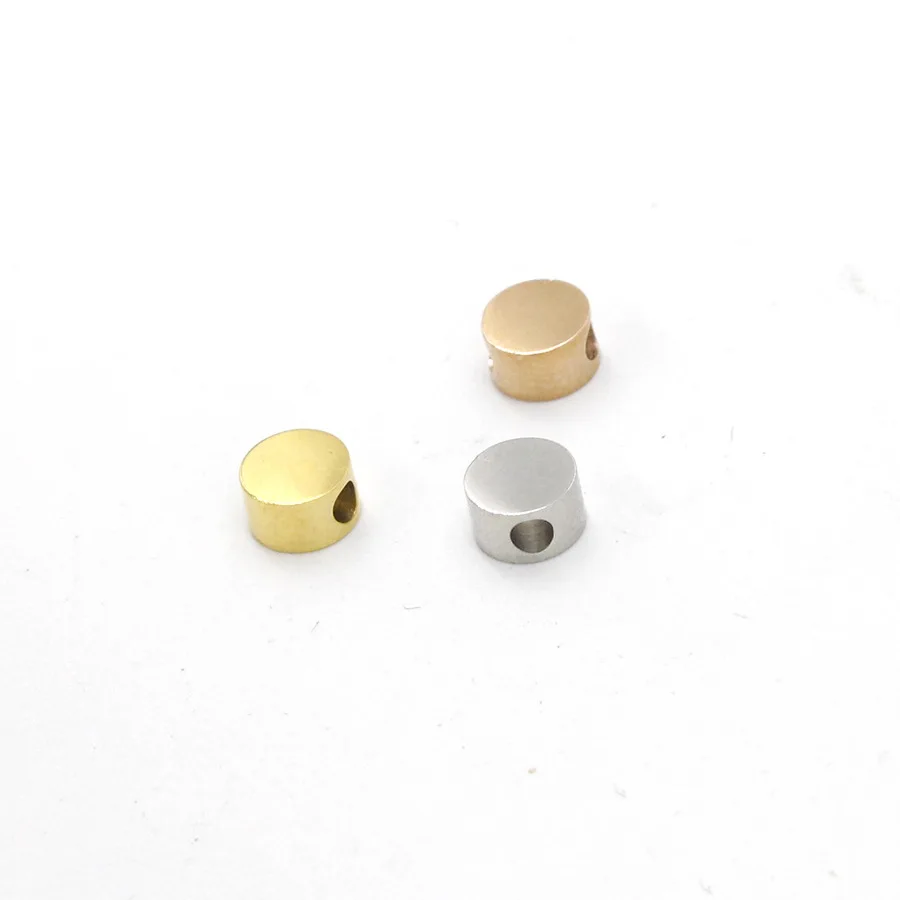 Jaymaxi 1.8mm Mirror Polished Small Hole Bead Stainless Steel Round Circle Bead Charms DIY Jewelry 3*5mm 20piece/lot 3 Colors
Jaymaxi 1.8mm Mirror Polished Small Hole Bead Stainless Steel Round Circle Bead Charms DIY Jewelry 3*5mm 20piece/lot 3 Colors