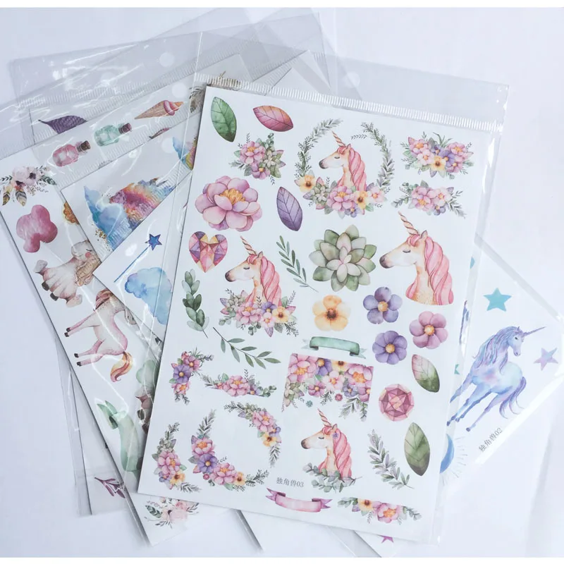 1 Sheet Kawaii Unicorn DIY Adhensive Mini Stickers Stationery Decorative Stick Label School Office Supply
1 Sheet Kawaii Unicorn DIY Adhensive Mini Stickers Stationery Decorative Stick Label School Office Supply