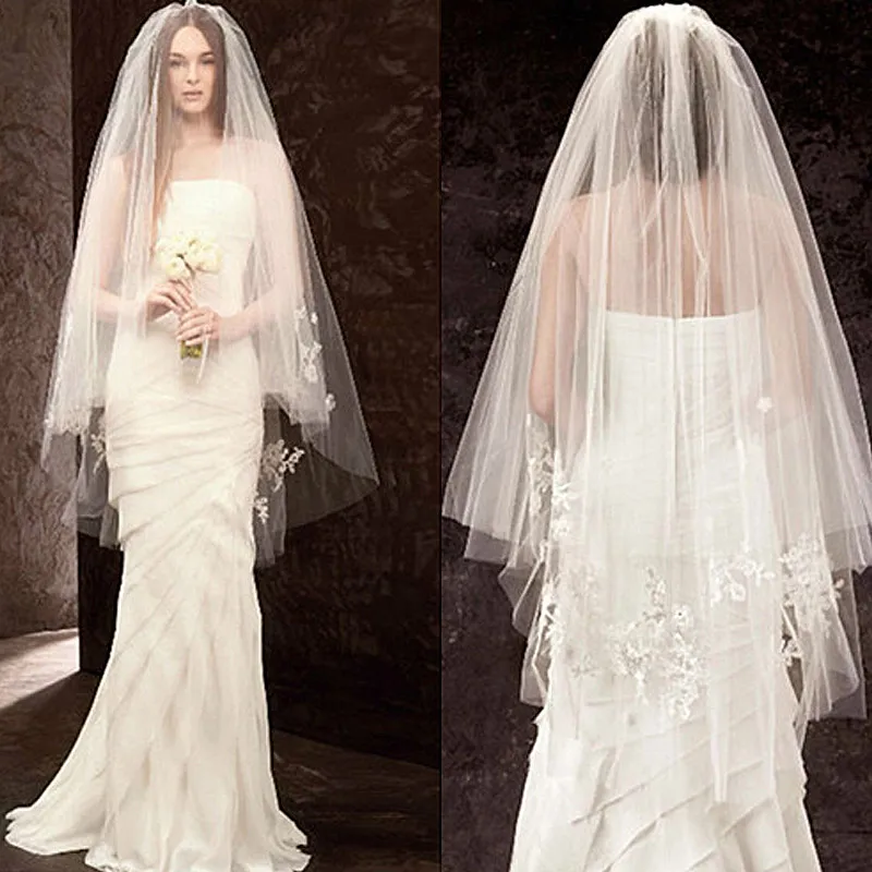 Fast Shipping Wedding Veil Hu Da Beauty Voile Mariage Bridal Veil Wedding Accessories Veu Noiva Cathedral Wedding Veil Sluier
Fast Shipping Wedding Veil Hu Da Beauty Voile Mariage Bridal Veil Wedding Accessories Veu Noiva Cathedral Wedding Veil Sluier