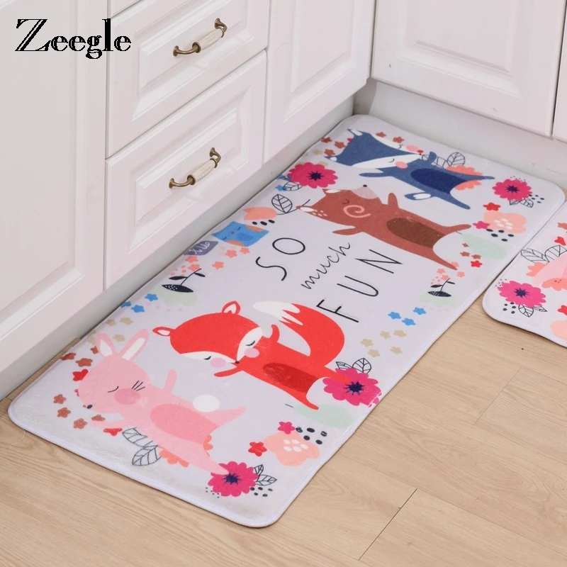 Zeegle Bear Printed Cartoon Welcome Corridor Mats Absorbent Rug For Kitchen Living Room Bedroom Carpets Anti-slip Kids Play Mats
Zeegle Bear Printed Cartoon Welcome Corridor Mats Absorbent Rug For Kitchen Living Room Bedroom Carpets Anti-slip Kids Play Mats