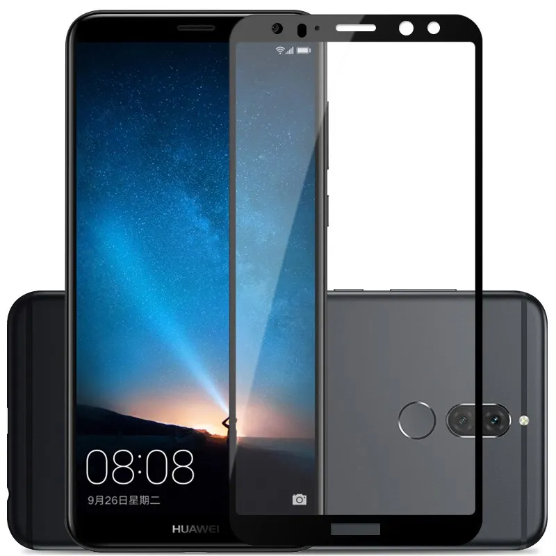 

75 Pcs/Lot 2.5D Premium Tempered Glass for Huawei Nova 2i/ Mate 10 lite/ Honor 9i Full Coverage Screen Protector Protective Film