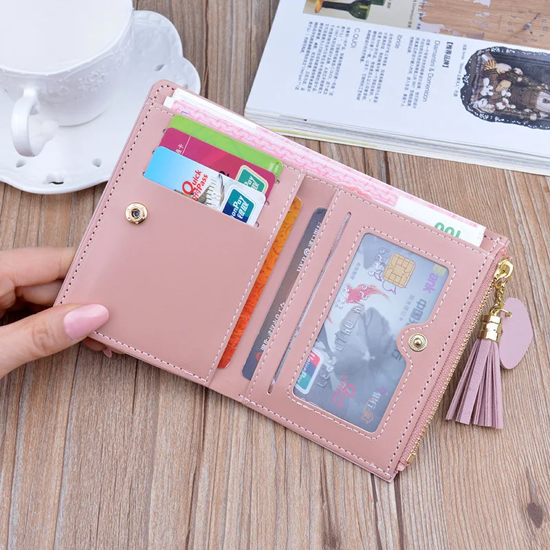 2019 Tassel Women Small Cute Wallet Women Short Leather Women Zipper Purses Short Wallet PU Leather Small Clutch Purse Card
2019 Tassel Women Small Cute Wallet Women Short Leather Women Zipper Purses Short Wallet PU Leather Small Clutch Purse Card