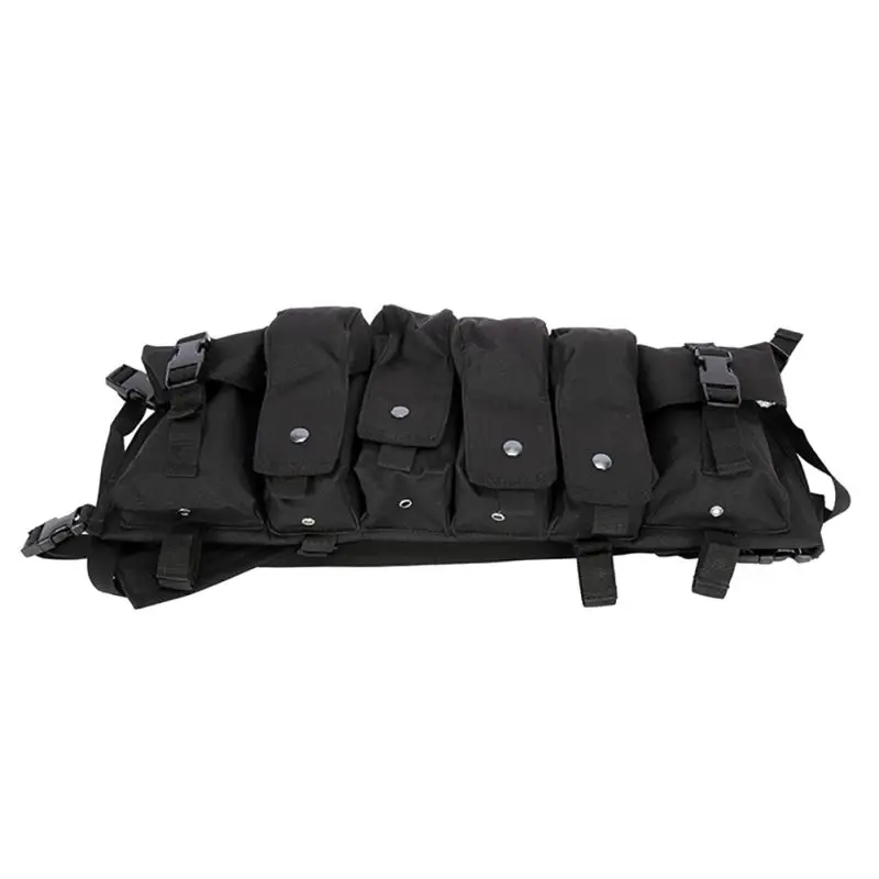 Camouflage Tactical Vest Airsoft Ammo Chest Rig AK 47 Magazine Carrier Combat Tactical Vest Military
Camouflage Tactical Vest Airsoft Ammo Chest Rig AK 47 Magazine Carrier Combat Tactical Vest Military