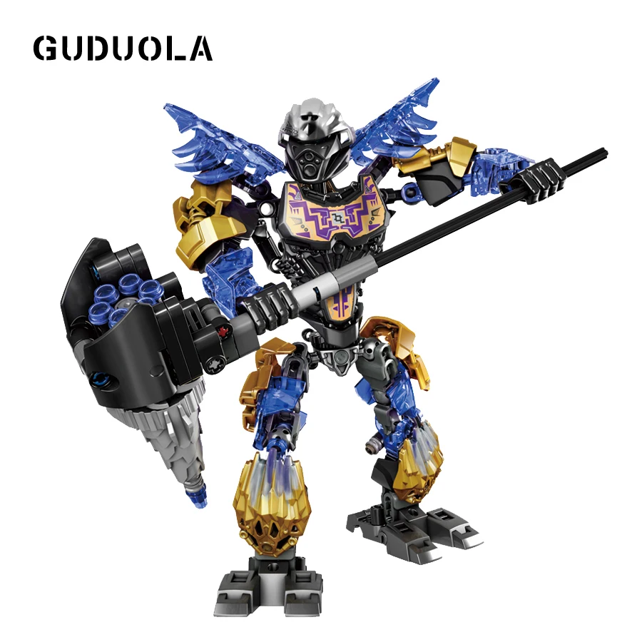 Guduola BIONICLE 143pcs Light Onua Earth figures 611-2 Building Block toys Compatible BIONICLE best gift for boy
Guduola BIONICLE 143pcs Light Onua Earth figures 611-2 Building Block toys Compatible BIONICLE best gift for boy