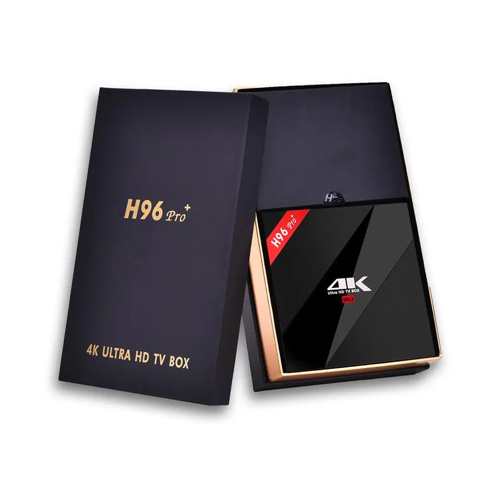 Original H96 Pro Smart Android 7.1 TV Box S912 Octa Core 64Bit 3GB / 32GB 4K HD WiFi 2.4GHz 2.4/5G Dual WiFi Media Player
Original H96 Pro Smart Android 7.1 TV Box S912 Octa Core 64Bit 3GB / 32GB 4K HD WiFi 2.4GHz 2.4/5G Dual WiFi Media Player