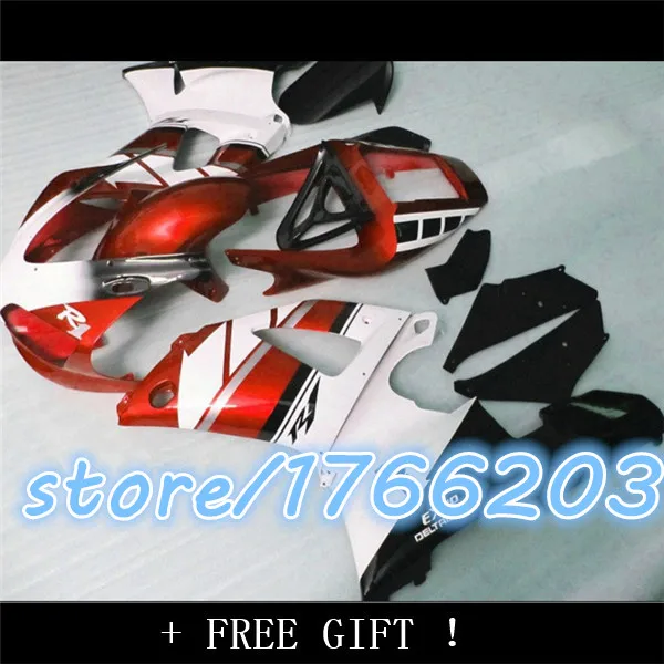 Red white+Body For YZFR1 98 99 R1 YZF 1000 NEW Red black YZF-R1 YZF1000 98-99 YZF R1 1998 1999 Fairing BBF
Red white+Body For YZFR1 98 99 R1 YZF 1000 NEW Red black YZF-R1 YZF1000 98-99 YZF R1 1998 1999 Fairing BBF
