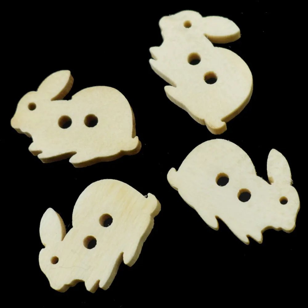 100PCS Wood Rabbit Sewing Buttons for Kids Clothes Scrapbooking Decorative Wooden Botones Crafts Needlework DIY Accessories
100PCS Wood Rabbit Sewing Buttons for Kids Clothes Scrapbooking Decorative Wooden Botones Crafts Needlework DIY Accessories