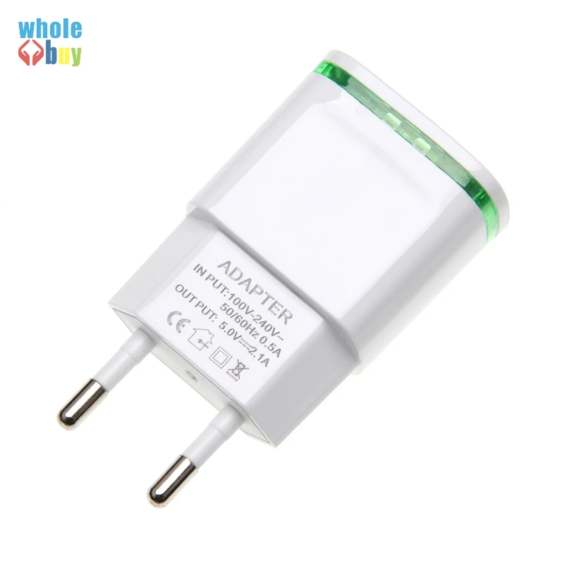 Quick Charger 2USB LED Universal Mobile Phone Charger for Samsung iphone Power Adapter Tablet display 5V 2A 200pcs/lot
Quick Charger 2USB LED Universal Mobile Phone Charger for Samsung iphone Power Adapter Tablet display 5V 2A 200pcs/lot
