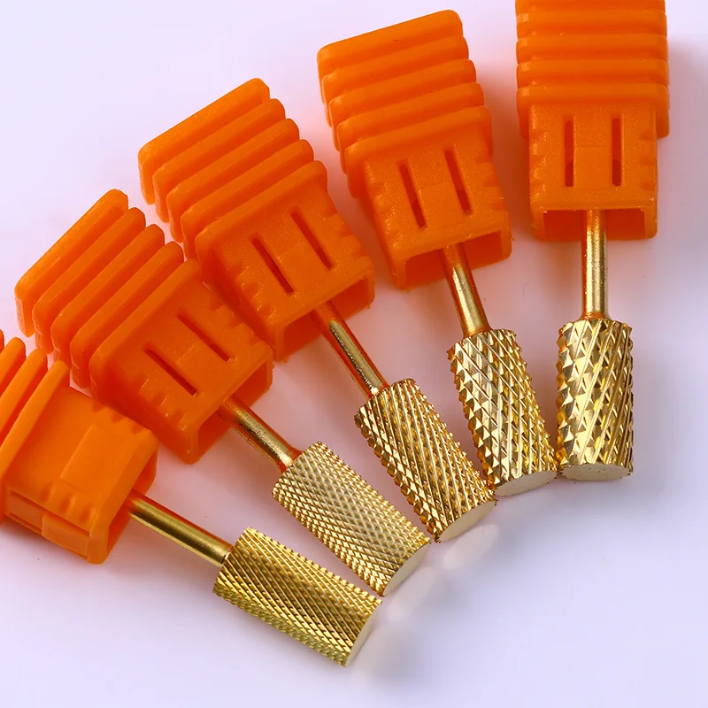 Gold Carbide Smooth Top Burr Nail Drill Bits Manicure Nail Art Tool Professional Electric Drill File Cutter Grinding Accessories
Gold Carbide Smooth Top Burr Nail Drill Bits Manicure Nail Art Tool Professional Electric Drill File Cutter Grinding Accessories