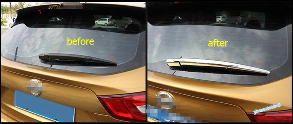 Yimaautotrims Exterior Refit Kit Fit For Nissan Qashqai J11 2014 - 2020 Chrome Rear Windshield Tail Window Rain Wiper Cover Trim
Yimaautotrims Exterior Refit Kit Fit For Nissan Qashqai J11 2014 - 2020 Chrome Rear Windshield Tail Window Rain Wiper Cover Trim