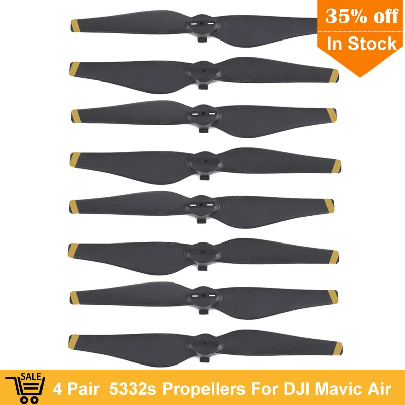 4 pairs 8 pcs 5332s Mavic Air Propeller propellers Blade prop for DJI Mavic Air Drone Accessories
4 pairs 8 pcs 5332s Mavic Air Propeller propellers Blade prop for DJI Mavic Air Drone Accessories