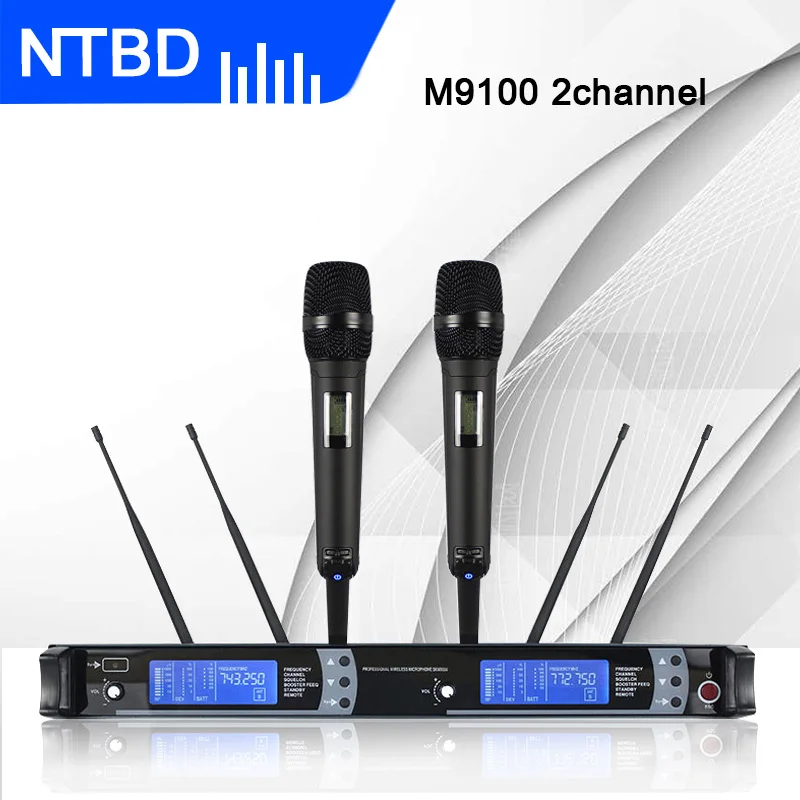 NTBD Stage Performance Rap Home KTV Wedding Anchor KSM9000 Professional Dual Wireless Microphone True Diversity Long Distance
NTBD Stage Performance Rap Home KTV Wedding Anchor KSM9000 Professional Dual Wireless Microphone True Diversity Long Distance