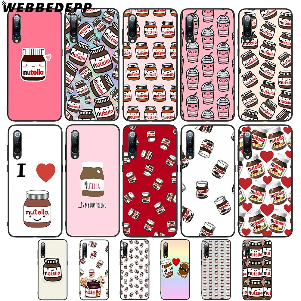 WEBBEDEPP I Love Kawaii nutella мягкий чехол из ТПУ для Xiaomi Redmi GO Note 4 4X 5 6 pro 5A Prime 7 Pro | Мобильные