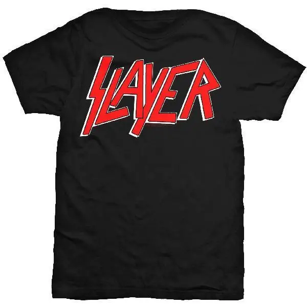 Slayer Classic Logo T-Shirt NEW OFFICIAL Print T Shirt Men Brand Clothing Print Cotton High Quality top tee
Slayer Classic Logo T-Shirt NEW OFFICIAL Print T Shirt Men Brand Clothing Print Cotton High Quality top tee