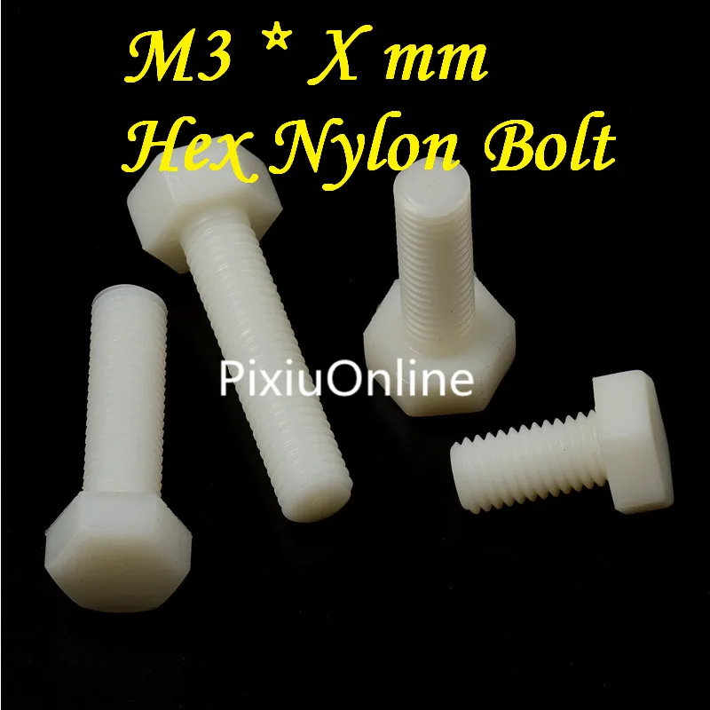 20PCS YT457 M3 * X mm Plastic screw Hex nylon bolt Insulation plastic screw Outside the hexagon bolt
20PCS YT457 M3 * X mm Plastic screw Hex nylon bolt Insulation plastic screw Outside the hexagon bolt