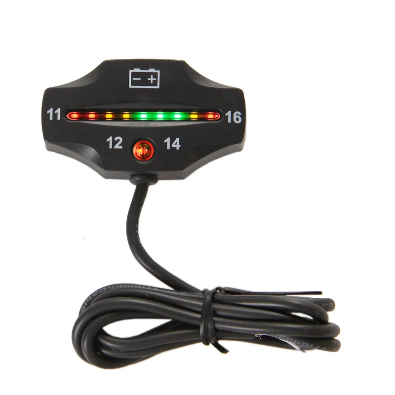 Battery Gauge LED Battery Indicator 12v FOR Auto Motorcycle Sprayer Van ATV Jet Ski E-Bike Electric Sightseeing Car Tractor Tro
Battery Gauge LED Battery Indicator 12v FOR Auto Motorcycle Sprayer Van ATV Jet Ski E-Bike Electric Sightseeing Car Tractor Tro