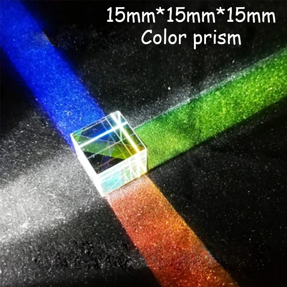 1pc Optical Instruments 15*15*15mm Color prism Laser Beam Combine Cube Instruments Teaching Tools Prism GMN tool
1pc Optical Instruments 15*15*15mm Color prism Laser Beam Combine Cube Instruments Teaching Tools Prism GMN tool