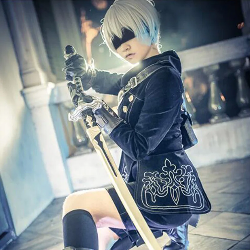 Ainiel NieR: AutomataoRHa No. 9 Тип S Униформа NieR: Automata 2B 9S косплей костюм топ брюки полный комплект бесплатно получить рюкзак
Ainiel NieR: AutomataoRHa No. 9 Тип S Униформа NieR: Automata 2B 9S косплей костюм топ брюки полный комплект бесплатно получить рюкзак