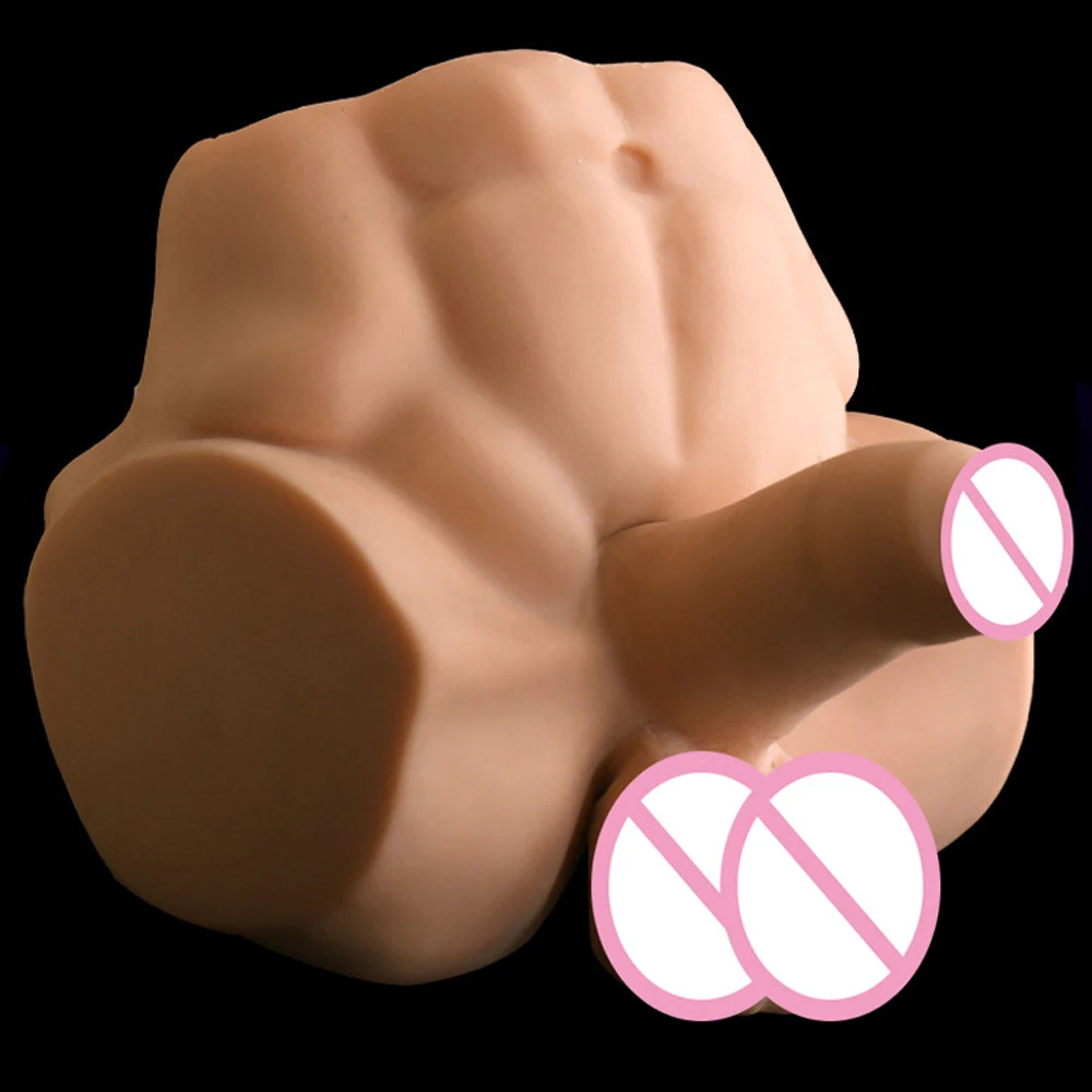 Секс кукла большая задница унисекс Foreskin огромный фаллоимитатор реалистичные