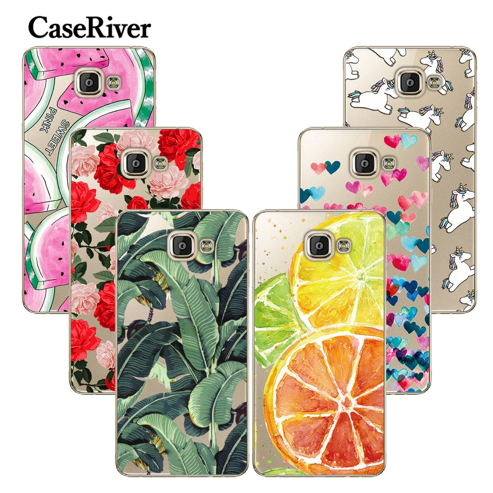 CaseRiver Мягкий чехол из ТПУ для Samsung Galaxy A5 2016 A510F A510 задняя защитная крышка телефона
