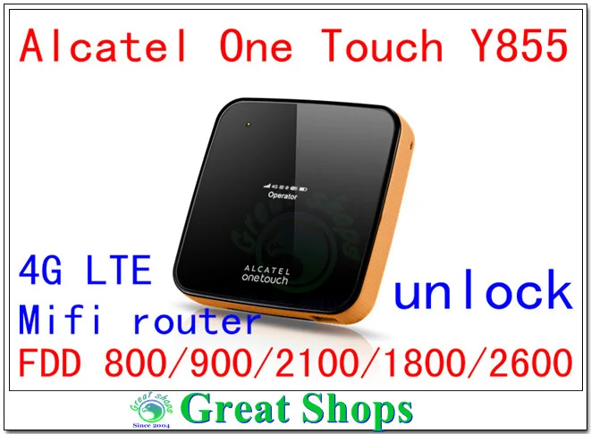 Разблокированный Alcatel One Touch Y855 150 Мбит/с lte 4G MiFi роутер LTE 4g dongle Беспроводная Карманная Мобильная точка доступа
Разблокированный Alcatel One Touch Y855 150 Мбит/с lte 4G MiFi роутер LTE 4g dongle Беспроводная Карманная Мобильная точка доступа