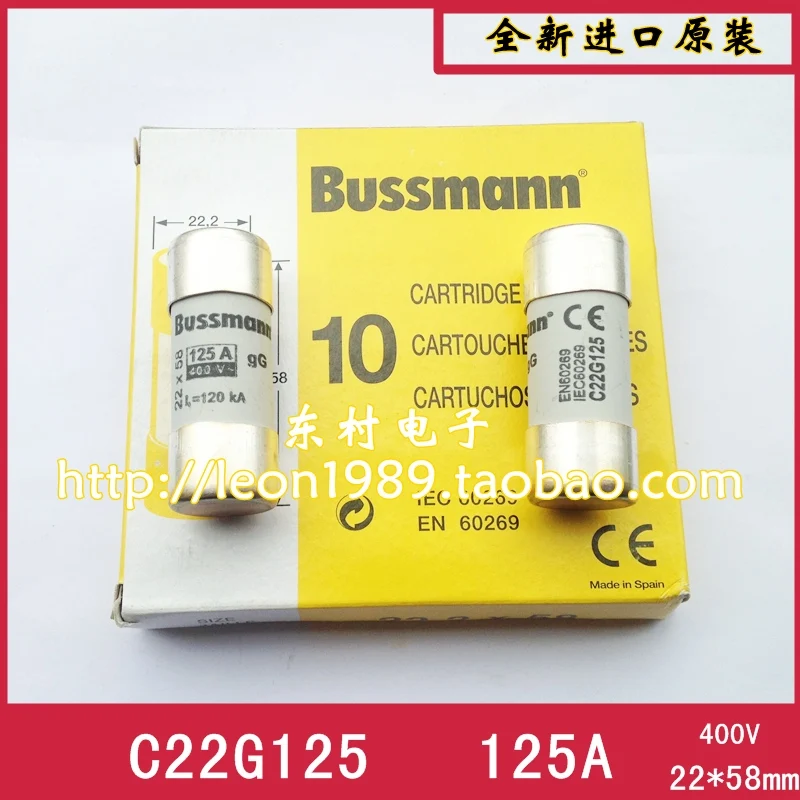 Предохранитель US Bussmann C22G125 125A 400V 22 u0026 раз; Предохранители 58 мм C22G125
Предохранитель US Bussmann C22G125 125A 400V 22 u0026 раз; Предохранители 58 мм C22G125