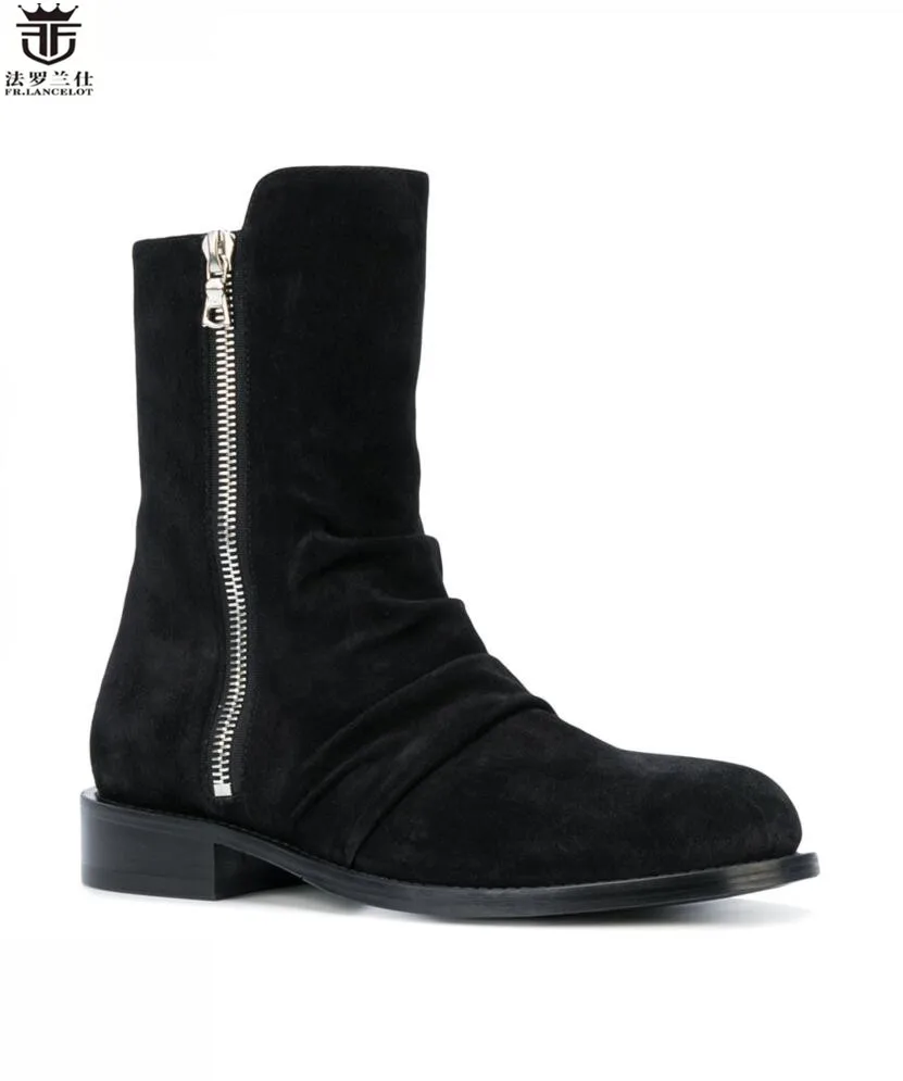 2019 FR.LANCELOT western style men designer ankle boots genuine leather brand men winter boots zip chelsea boots luxury brand
2019 FR.LANCELOT western style men designer ankle boots genuine leather brand men winter boots zip chelsea boots luxury brand