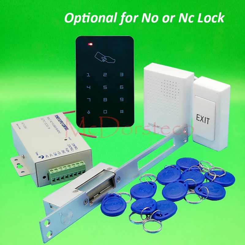 Brand New DIY Rfid Door Access Control Kit Set With No or Nc Long type Electric Strike Lock Full Access Control System
Brand New DIY Rfid Door Access Control Kit Set With No or Nc Long type Electric Strike Lock Full Access Control System