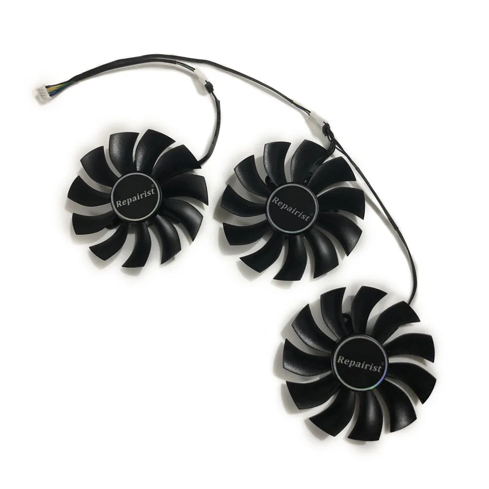 Охлаждение видеокарты 3 шт./компл. GTX1080Ti GPU VGA альтернативный графический